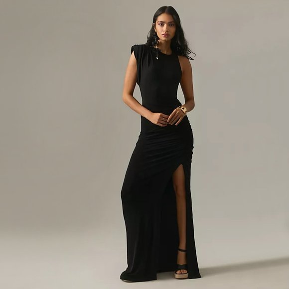 MISHA | Slim Asymmetrical Dress | NWT - Picture 2 of 7